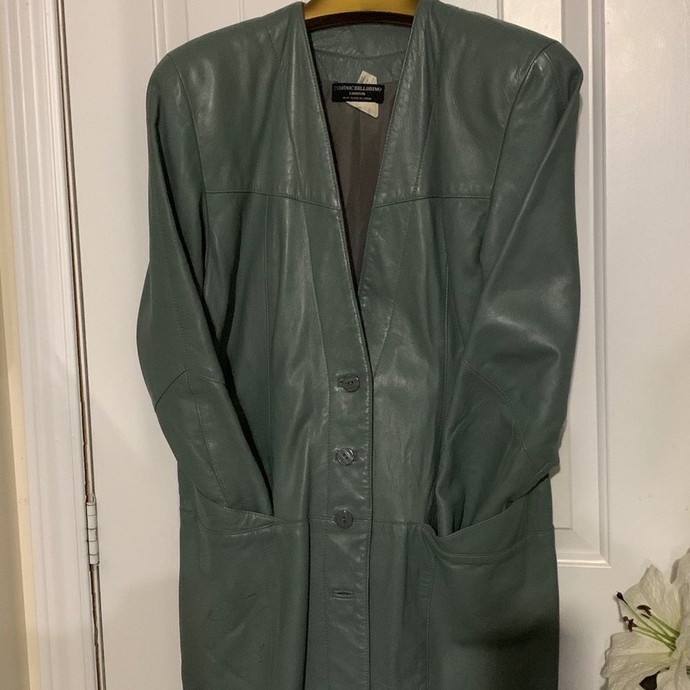 Canadian Designer Dominic Bellissimo Leather Jacket